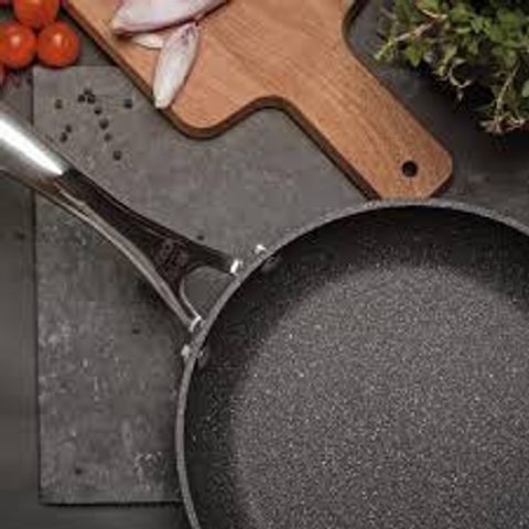 Chảo chống dính sâu lòng vân đá ELO Granit Professional Schmorpfann 28cm 733554