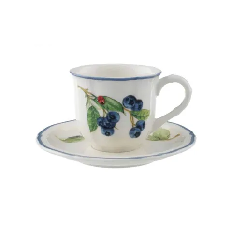 Bộ Cốc Kèm Đĩa Villeroy & Boch Cottage Espressotasse 10-1115-1410 (1420+1430)