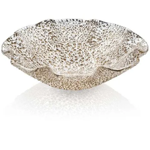 Tô IVV Special Scalloped 25cm vàng