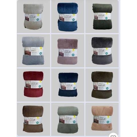 Chăn LuxeLoft Size Lớn - Size Queen: 234x249cm (2kg)