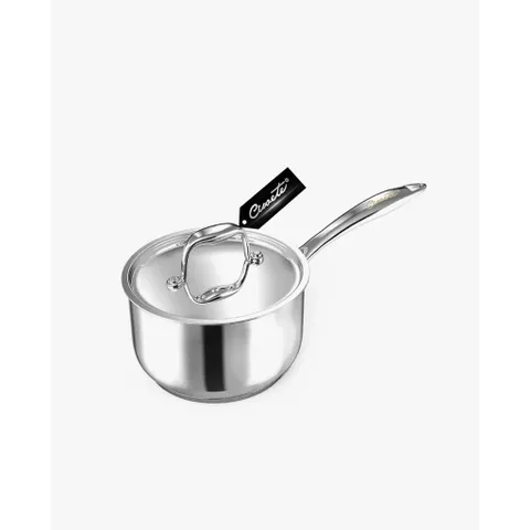 Quánh inox Ciwete SS0203-D Silver Queen Series 16cm