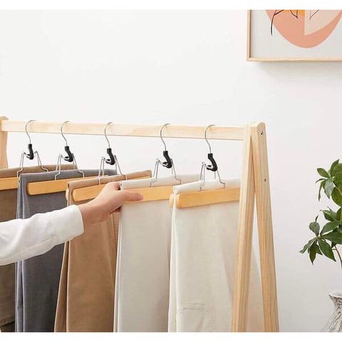 Set 12 chiếc mắc treo quần áo Songmics Trouser Hangers dành cho quần và váy