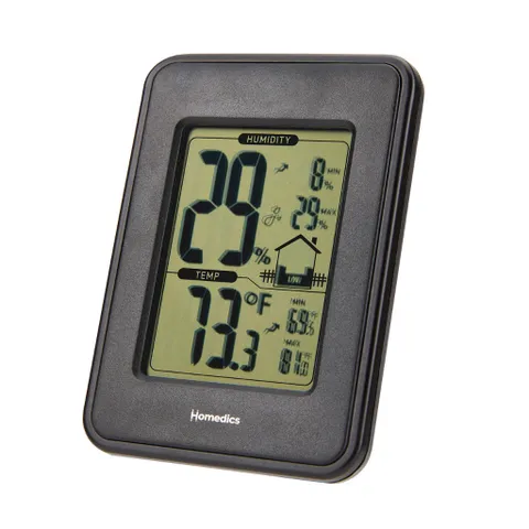 Nhiệt ẩm kế điện tử trong nhà Homedics UHE-HM100