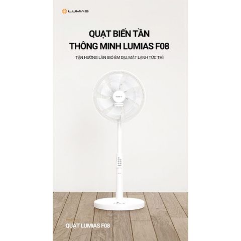 Quạt điện biến tần Lumias F08