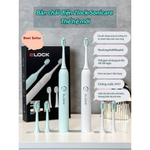 BÀN CHẢI ĐÁNH RĂNG 2LOCK SONICARE 733759