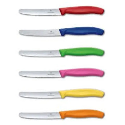 Set dao 6c Victorinox 11cm Swiss Classic coltello tavola, set 6 colori 6.7839.6G