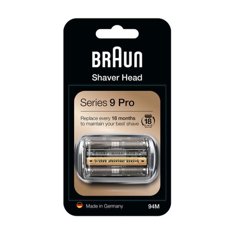 Đầu máy cạo râu thay thế Braun Series 9 Pro Cassette 94M (Bạc)