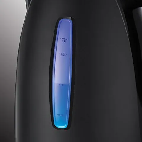 Ấm siêu tốc Russell Hobbs Textures+ 22591-70 1.7L 2400 W màu đen