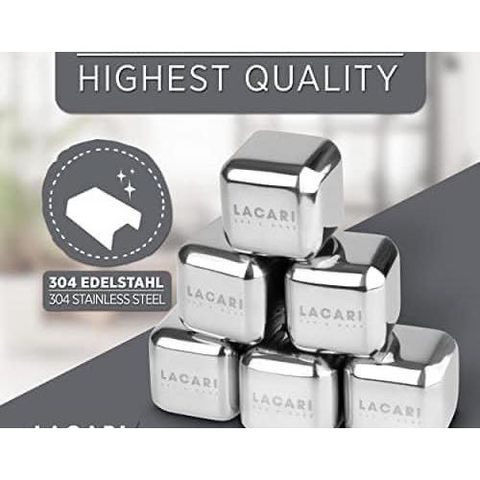 Đá viên Inox LACARI mẫu mới