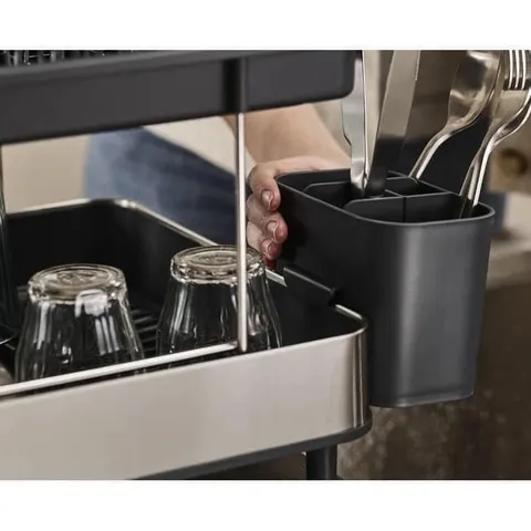 Kệ úp chén bát 2 tầng Joseph Joseph 851647 Excel Steel (Grey) 733955