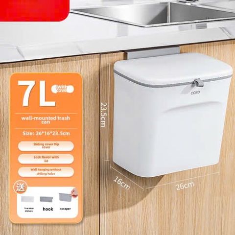 Thùng rác treo tủ bếp CCKO 733956