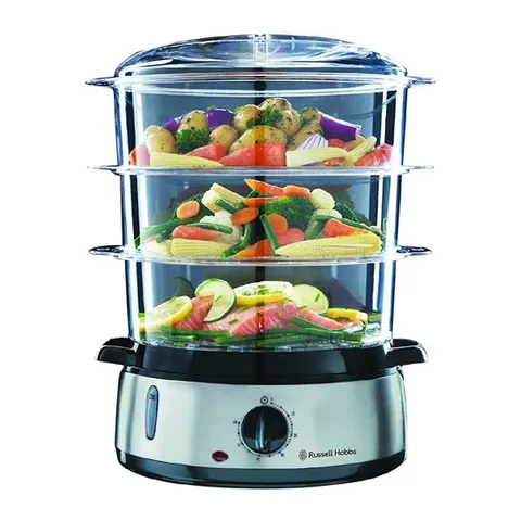 Nồi hấp 3 tầng Russell Hobbs, NHập Đức