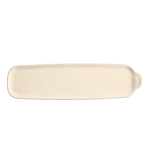 Đĩa Khai Vị Cỡ Dài Emile Henry EH025003 42x11 cm Màu Kem