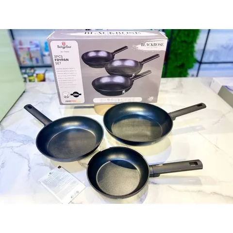 Bộ 3 chảo BERLINGER HAUS BH/7095N Set 20 - 24 - 28cm
