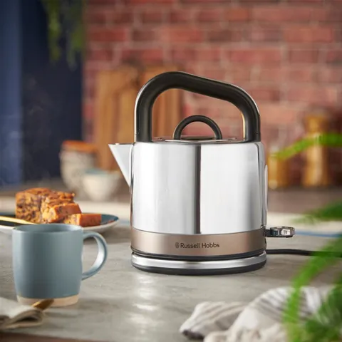 Ấm siêu tốc Russell Hobbs Distinctions 26422-70 2400W dung tích 1.5L, màu titan 734104