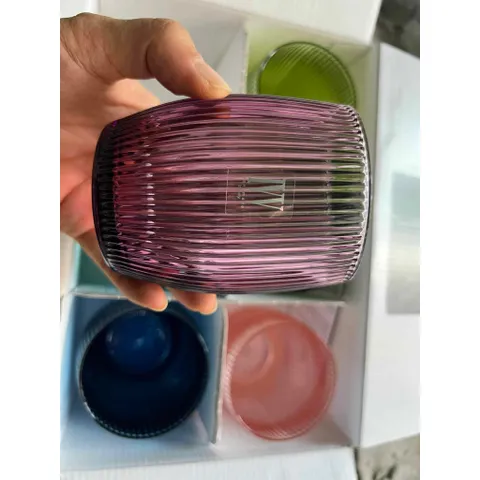 Bộ 6 cốc IVV GLUGLU 6 màu 300ml Made in Italy