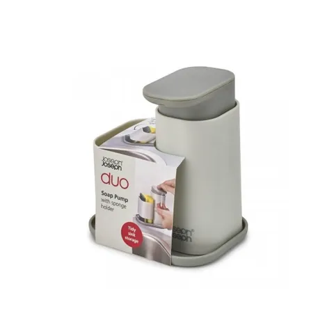 Bình bơm xà phòng kèm ngăn đựng miếng rửa chén Joseph Joseph Duo