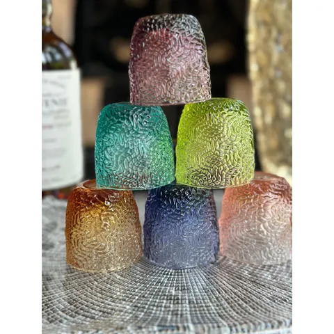 Set 6 cốc uống rượu mạnh IVV Tricot 75ml Made in Italia 734143