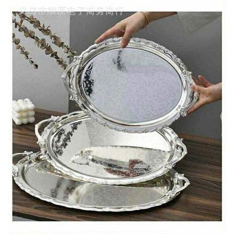 Khay phục vụ - Decor đẹp đỉnh cực sang Dáng Oval