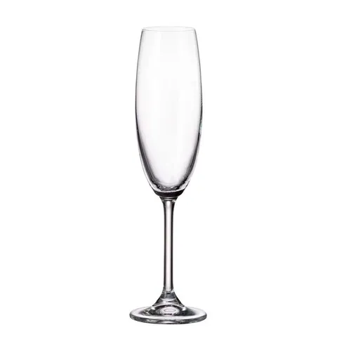 Set 6 Ly uống rượu vang trắng Bohemia Colibri 220 ml Champagne Flute 6pcs 734205