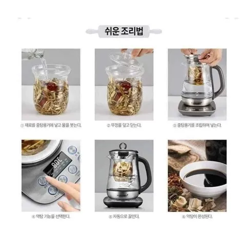Ấm chưng yến, pha trà Cuchen