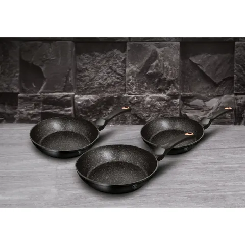 Bộ 3 chảo Berlinger Haus BH/6158F 3pcs Frypan Set 20 - 24 - 28cm