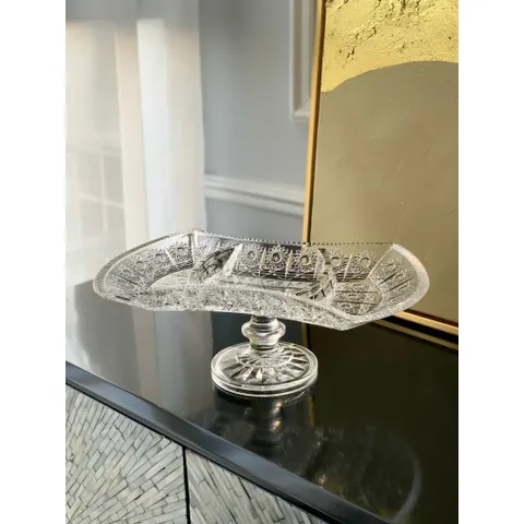 Chân bồng chia ngăn Bohemia 33cm