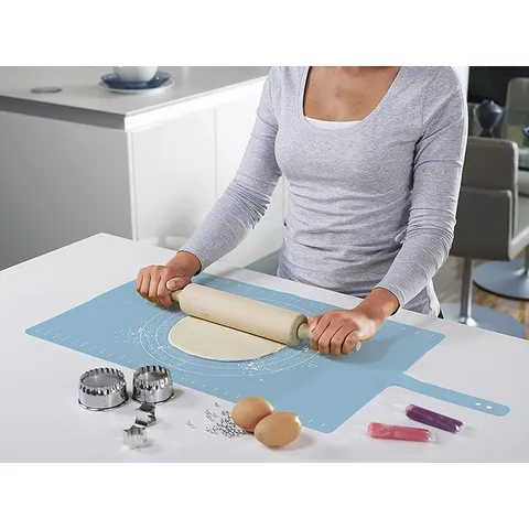 Tấm Lót Bánh Ngọt Silicon Joseph Jseph 20097 Roll-Up Blue 734386