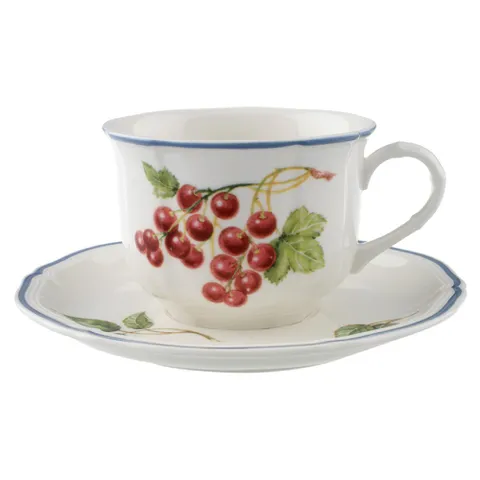 Bộ Cốc Kèm Đĩa Villeroy & Boch Cottage 10-1115-1230 (1240+1250)