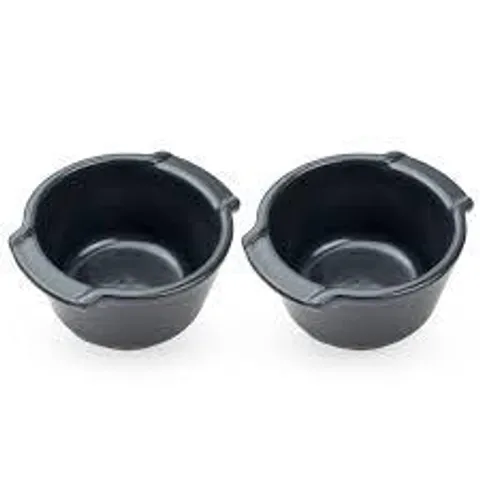 Cặp Khuôn Nướng Ramekin Peugeot Appollia 61876 Ø 11cm Màu Đen Đá Phiến