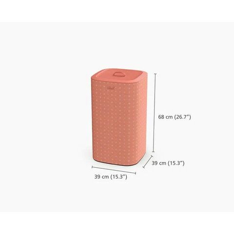 Giỏ đựng quần áo 2 ngăn có quai xách Joseph Joseph 50026 Tota 60L màu cam chấm bi 734550