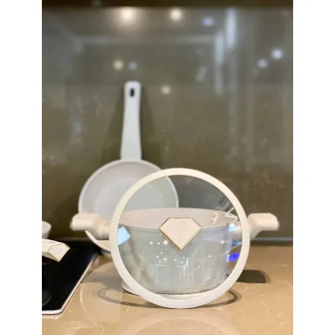 Bộ nồi 10 chi tiết Berlinger Haus x FashionTV FTV-0077 màu kem- Fashion Collection