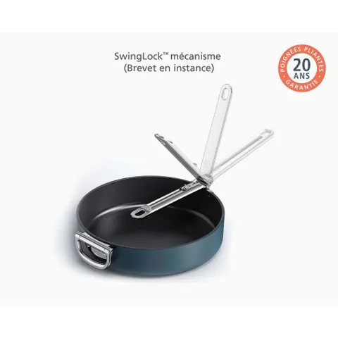 Chảo rán chống dính Joseph Joseph 45042 Space 28cm Blue