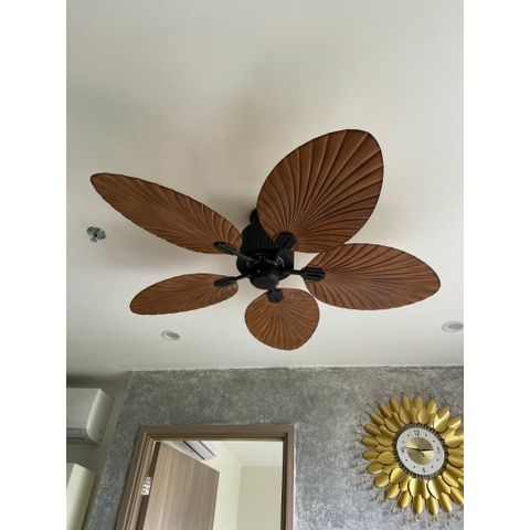 Quạt trần 5 cánh lá cọ Klasse 48KSA 256