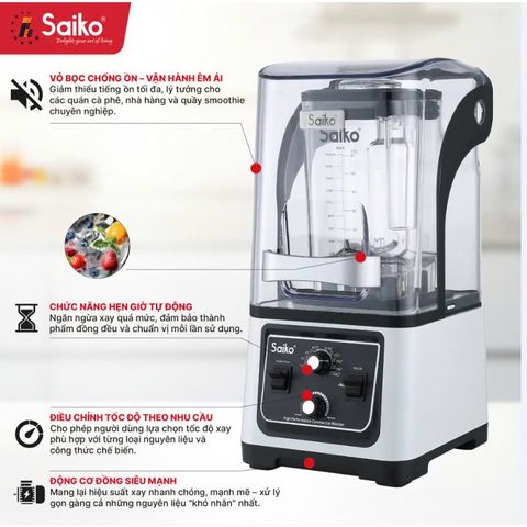Máy Xay Sinh Tố Công Nghiệp Saiko BLG-3000