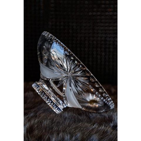 Set Pha lê mài Bohemia 25,5cm (loại 1)