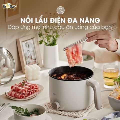Nồi lẩu điện mini Bear DRG-C12K1
