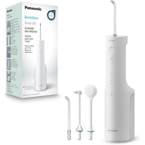 Máy tăm nước siêu âm Panasonic Series 600 EW-DJ67-W303, Model 2024