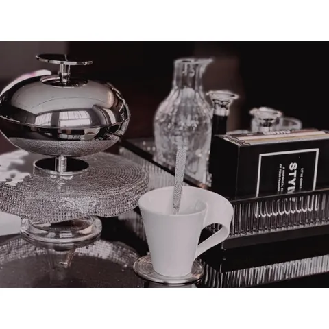 Chân bồng Ivv Diamante Scalloped CakeStand 734744