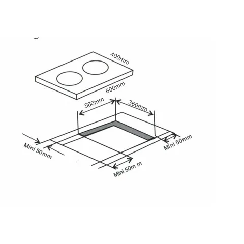 BẾP TỪ ĐÔI ARBER ABEI601
