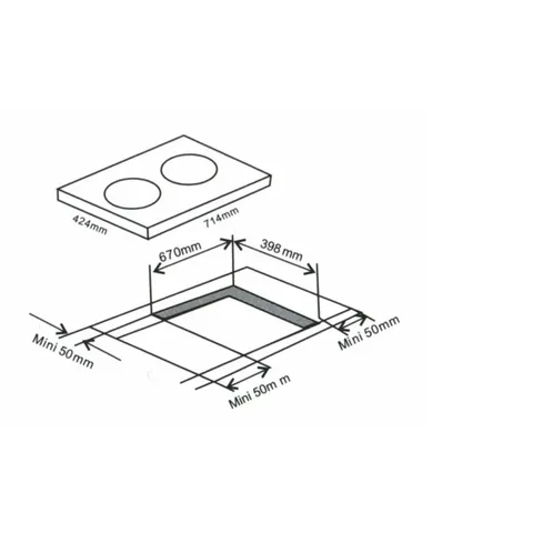 BẾP TỪ ĐÔI ARBER AB373S