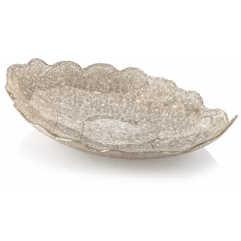 Đĩa IVV Centrepiece Madagascar Beige Glitter