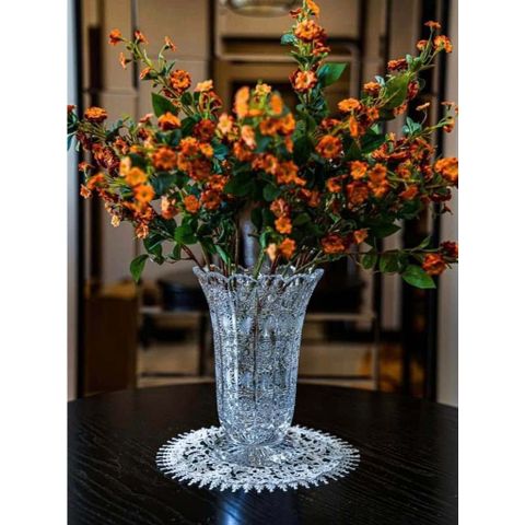 Lọ hoa pha lê Bohemia 35,5cm