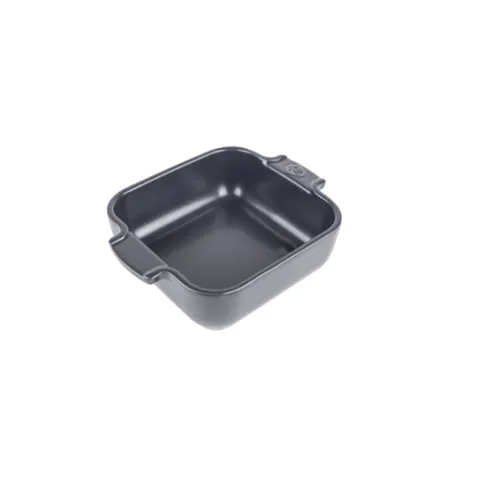 Khay Nướng Vuông Peugeot Appolia 61180 18cm Màu Đen Đá Phiến