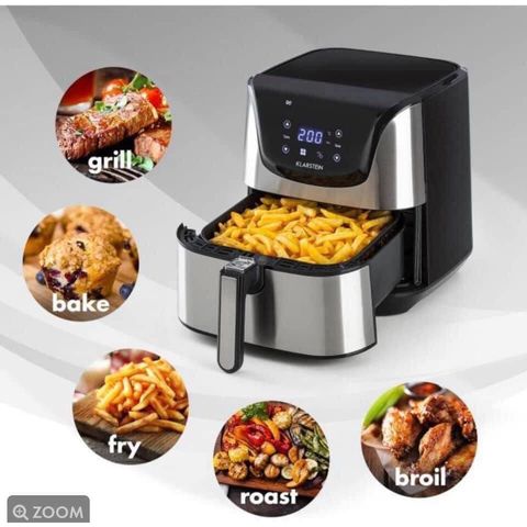 NỒI CHIÊN KHÔNG DẦU KLARSTEIN XXL 5.4 LÍT