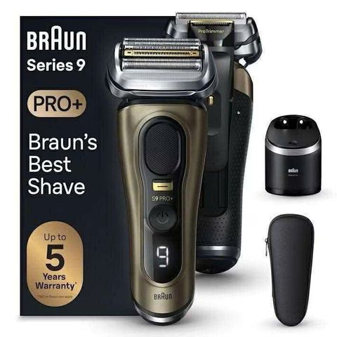 MÁY CẠO RÂU BRAUN SERIES 9 PRO+ 9569CC Bản đủ