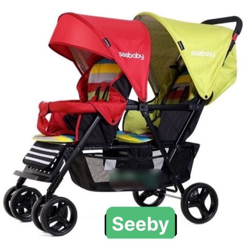 Xe đẩy đôi Seebaby T12-T-S