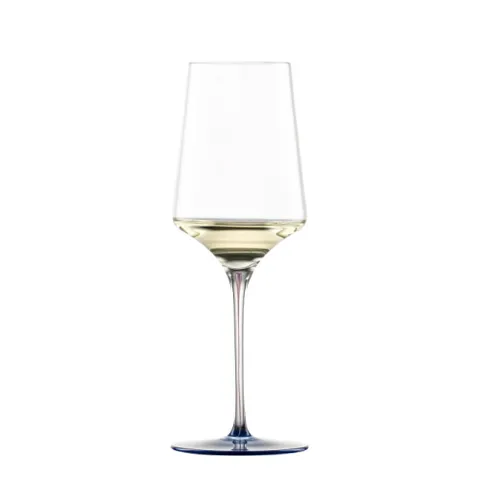 Ly Rượu Vang Trắng Pha Lê Zwiesel Ink 123418 22.9cm 407ml Chân Đế Màu Xanh Dương Midnight 735095