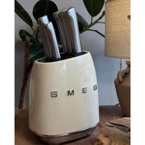 Bộ Dao Smeg KBSF02CR màu Kem 735100