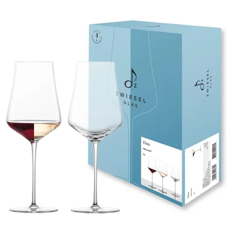 Set ly rượu vang pha lê 2 món Zwiesel Glas 123472 Duo Allround 548 ml 735102